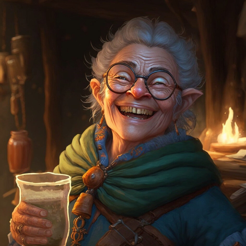 Bars, Inns, and Taverns: Tilly Tumblefoot of Halfling's Hearth.