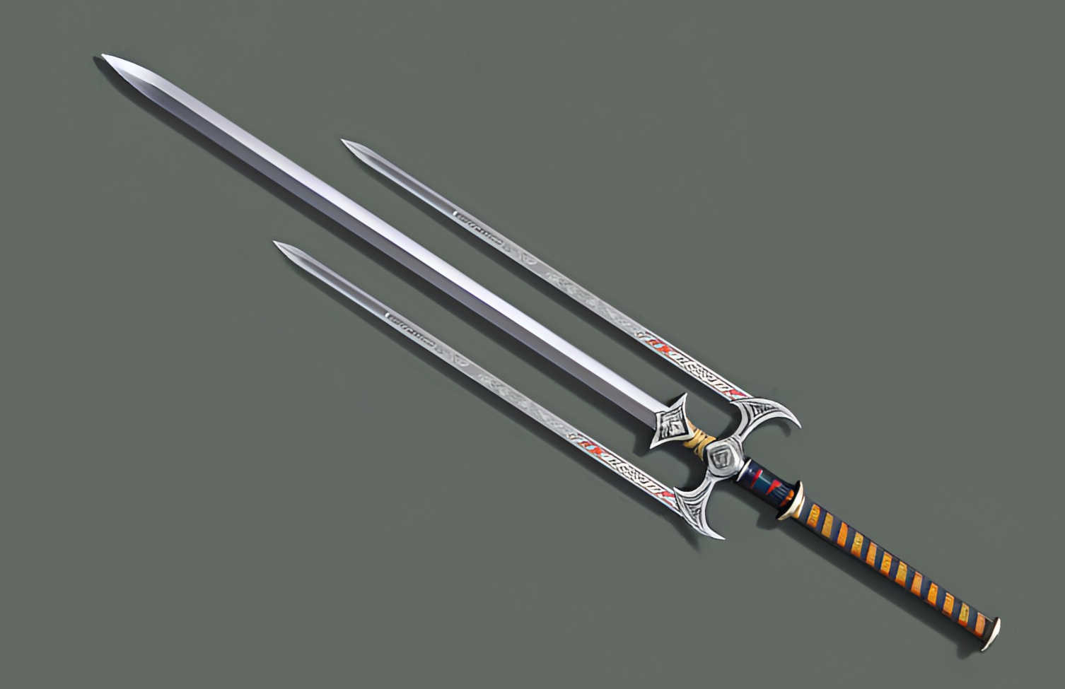 The dark blade (magic sword)