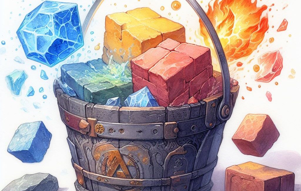 The Vault: Mason’s Bucket of Elements