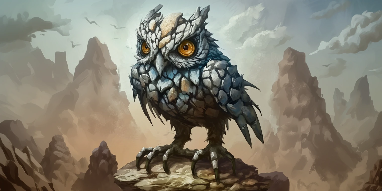 Monster I'd Like to Fight: Rock Owl