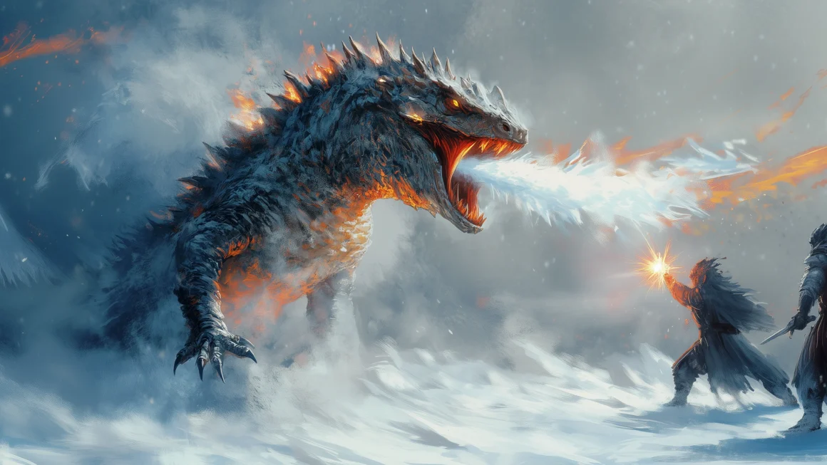 Monster I'd Like to Fight: Frostfire Lizard