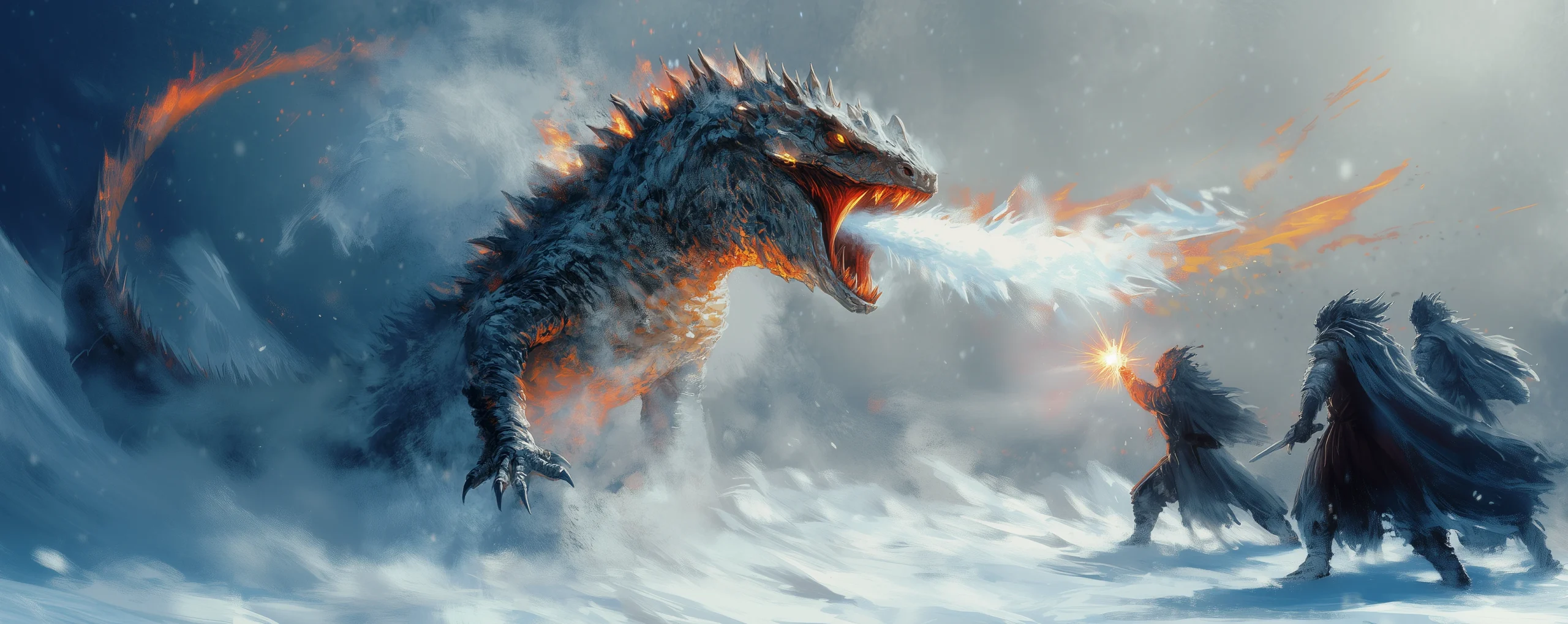 Monster I'd Like to Fight: Frostfire Lizard